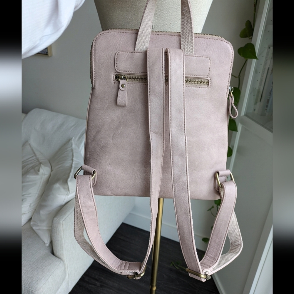Joy Susan Vegan Leather Backpack - Picture 9 of 11